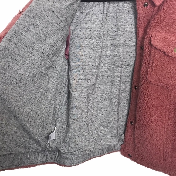 Lou & Grey Warm & Fuzzy Pink Teddy Jacket - Picture 3 of 9